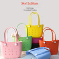 New Factory Design Medium EVA Shopping Basker Tote Bogg Bag for Girls Women