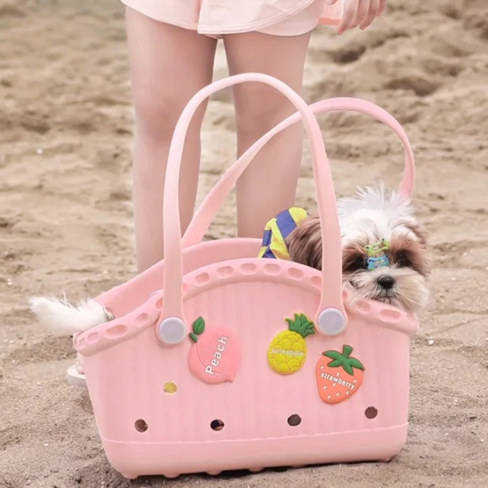 Lightweight Custom Logo EVA Insulated Portable Waterproof Breathable Open Closure Pet Carrier Puppy Dog Cat Outdoor Travel