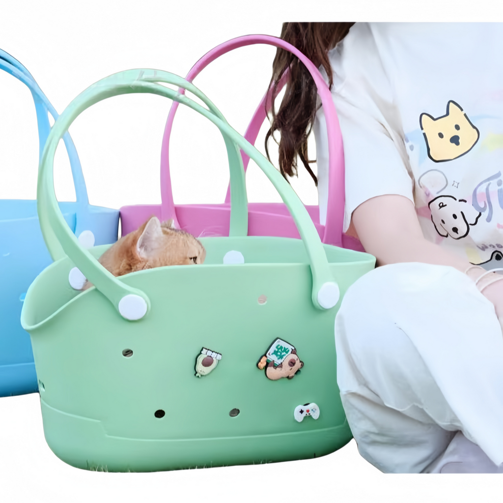 2026 Large EVA Cave Durable Waterproof Breathable Insulated Portable Puppy Outdoor Travel Walking Shopping Dog Cat Pet Bag