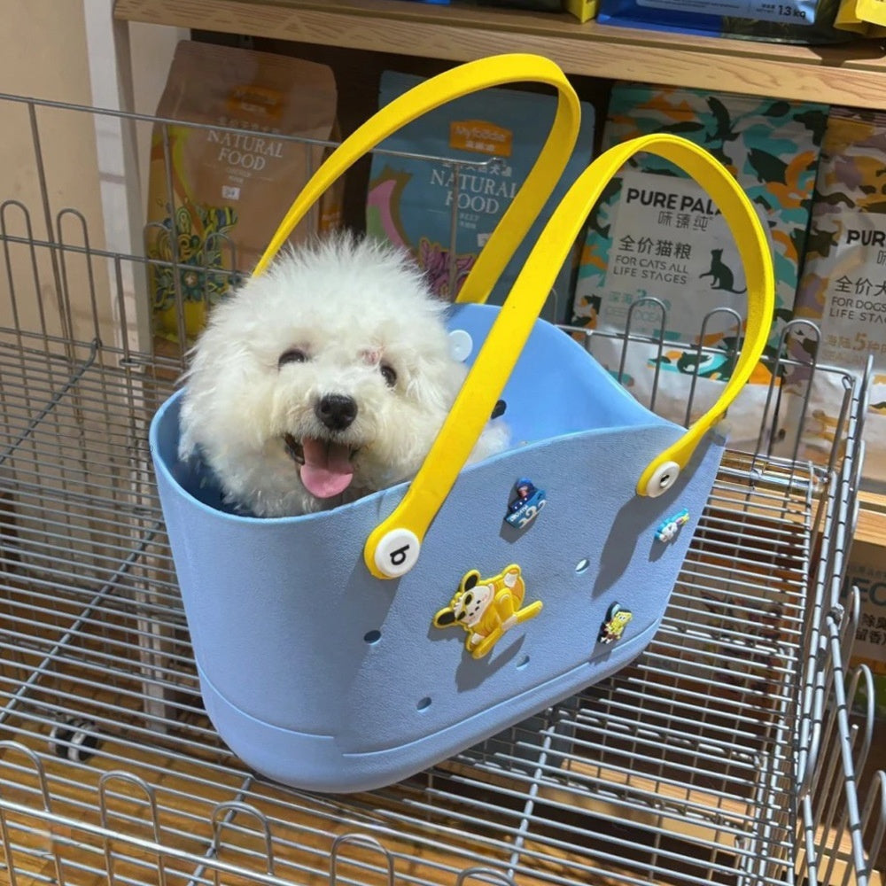 2026 Large EVA Cave Durable Waterproof Breathable Insulated Portable Puppy Outdoor Travel Walking Shopping Dog Cat Pet Bag
