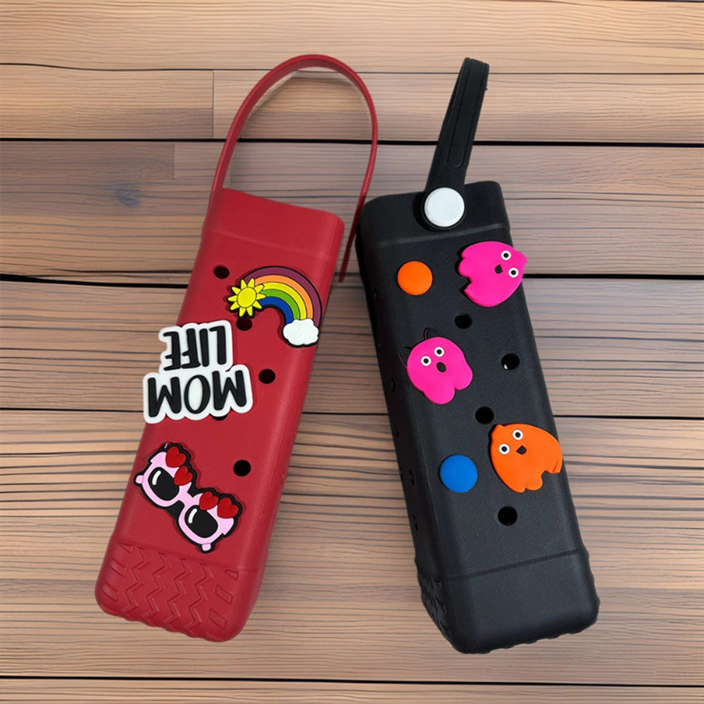 Luxury Red Wine Holder Bag Multipurpose Waterproof Detachable Summer Travel EVA Beach Bottle Storage Tote Holder Cover Bag