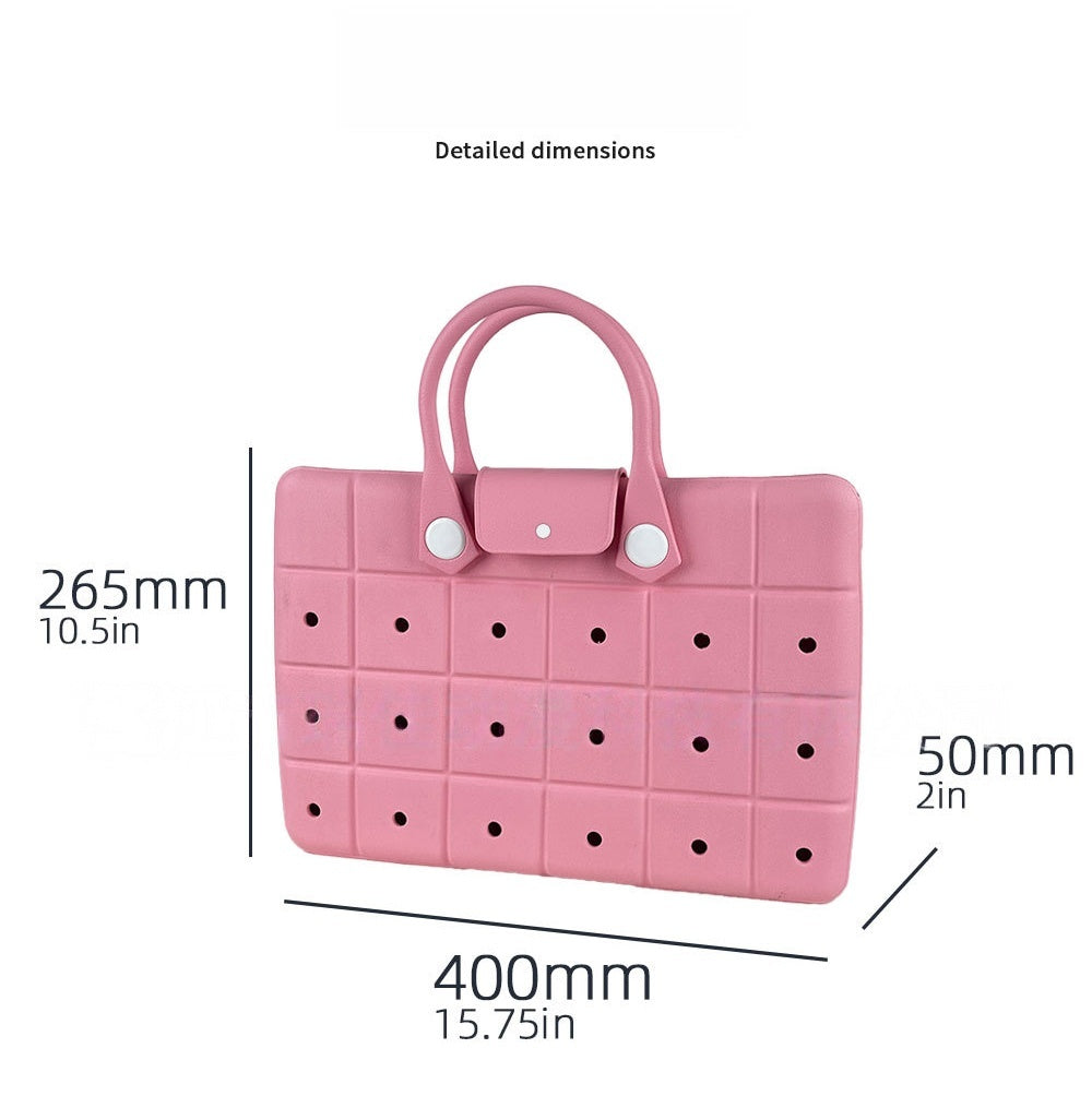 Factory Custom Logo Modern Durable Waterproof EVA Laptop Handbag Protective Notebook Case Wholesale for Women with Handle